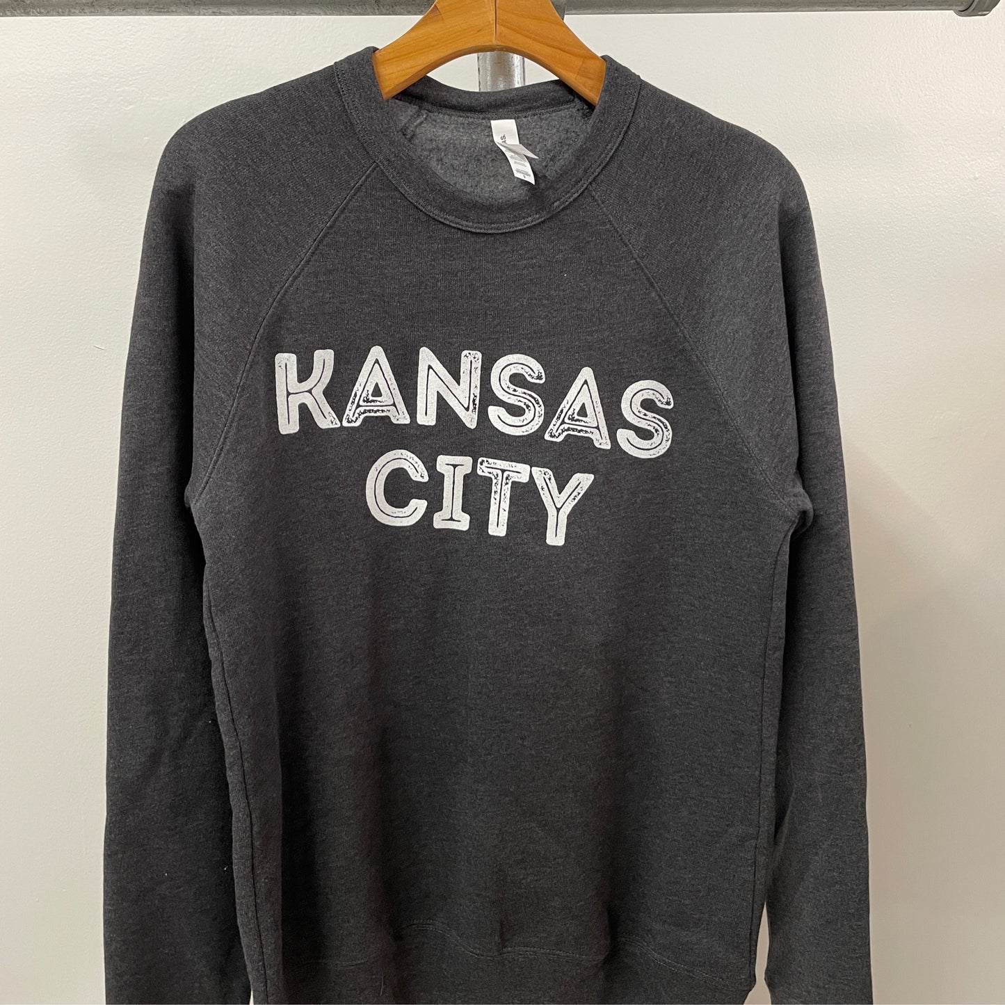 Kansas City Grey Crew Sweatshirt